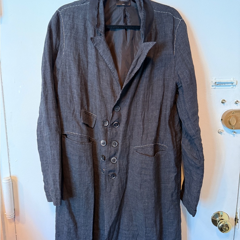 Umit Unal Tailored Trench Coat